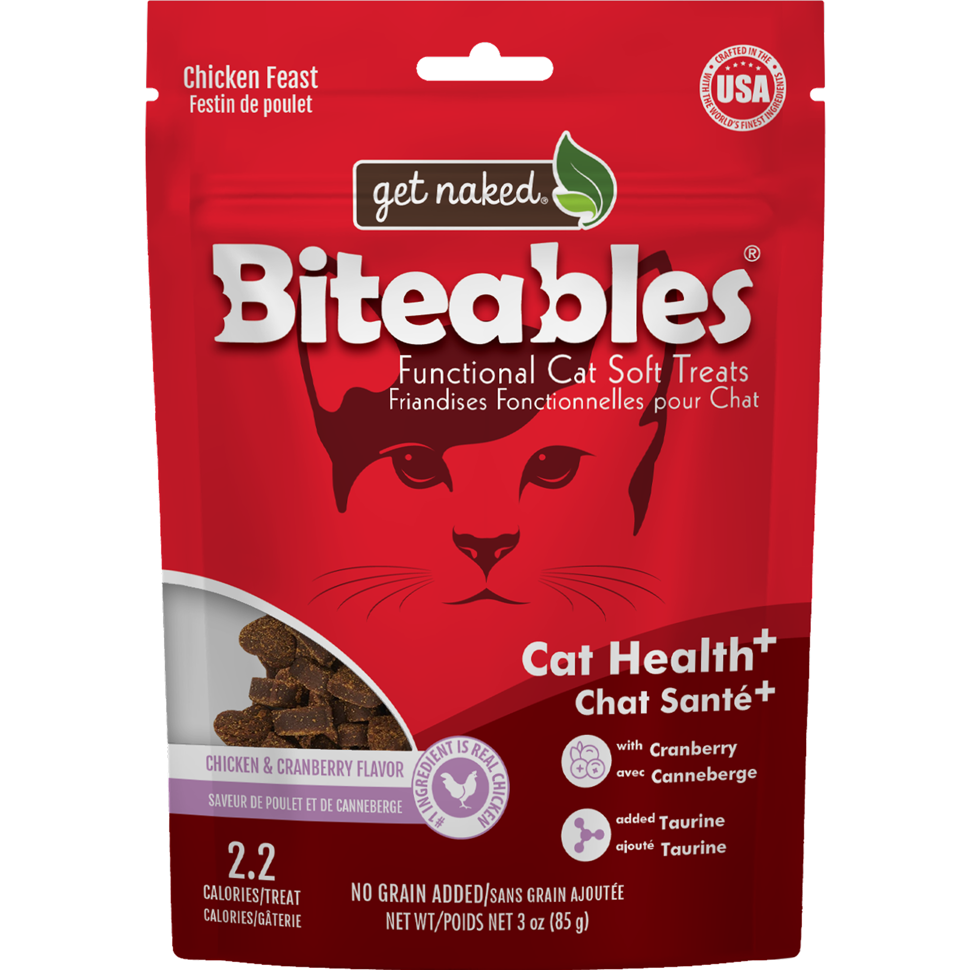Get Naked® Biteables® Cat Health+ Functional Soft Treats – NPIC