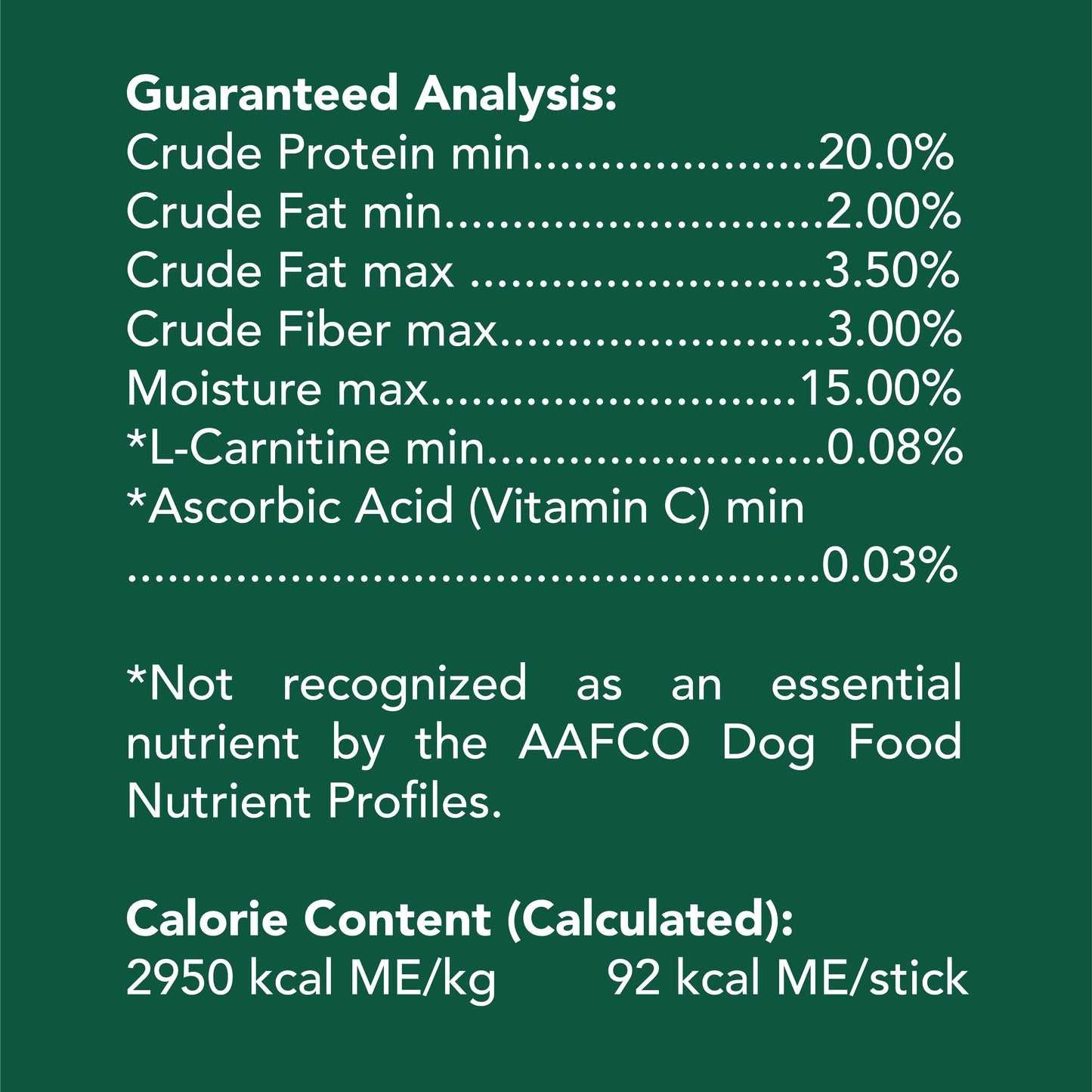 Get Naked® Weight Management Dog Dental Chew Sticks