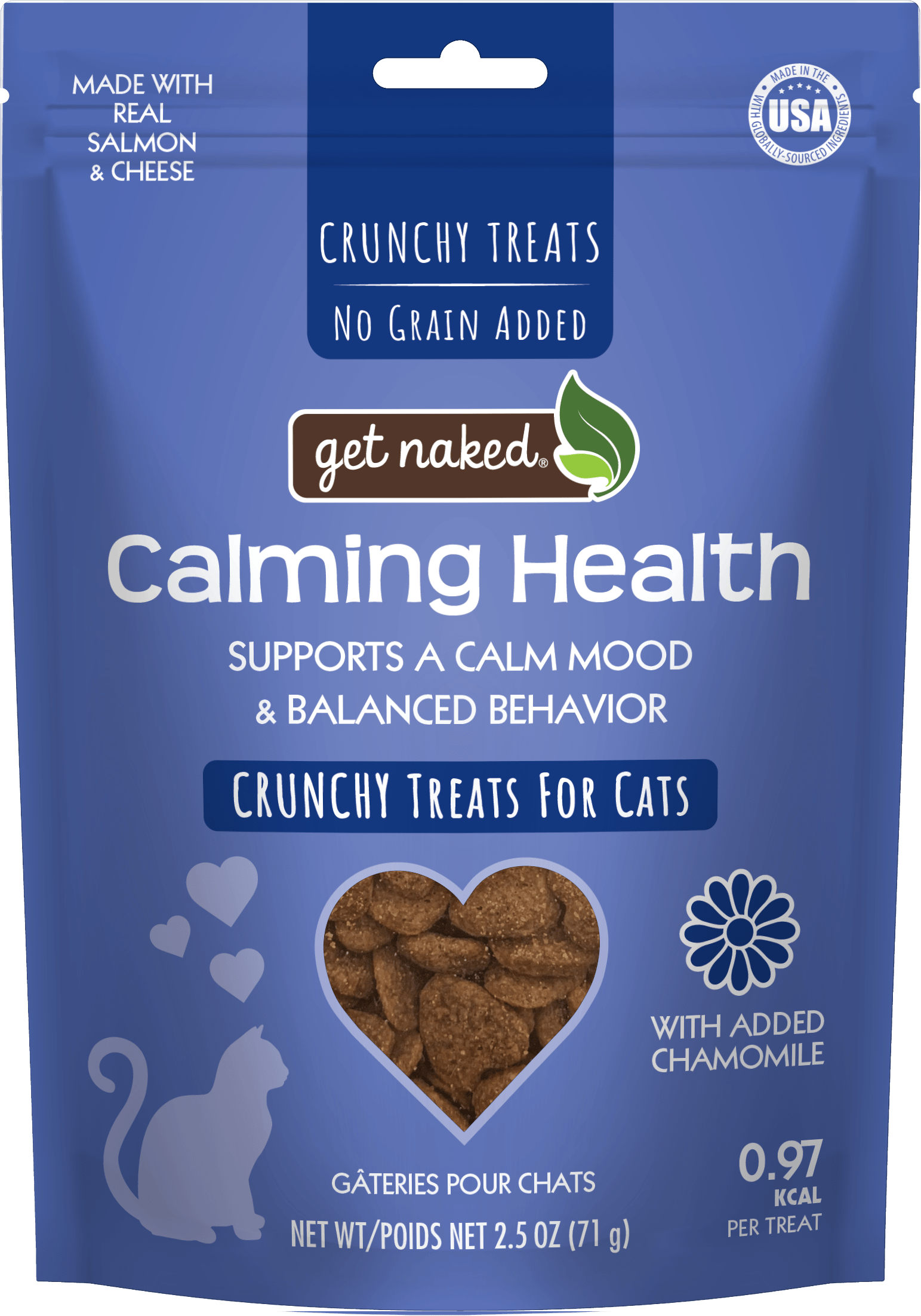 Get Naked® Calming Health Functional Crunchy Treats for Cats