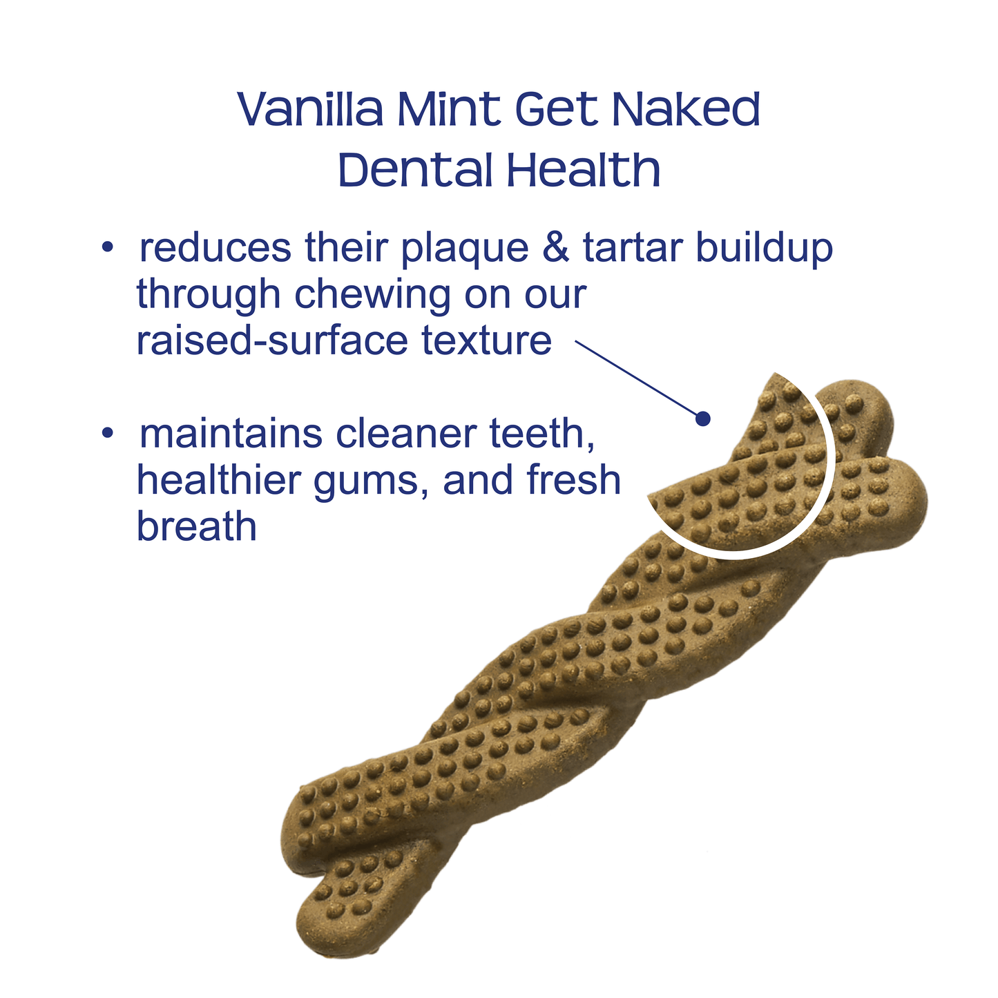 Get Naked® Dental Health Bone Vanilla Mint