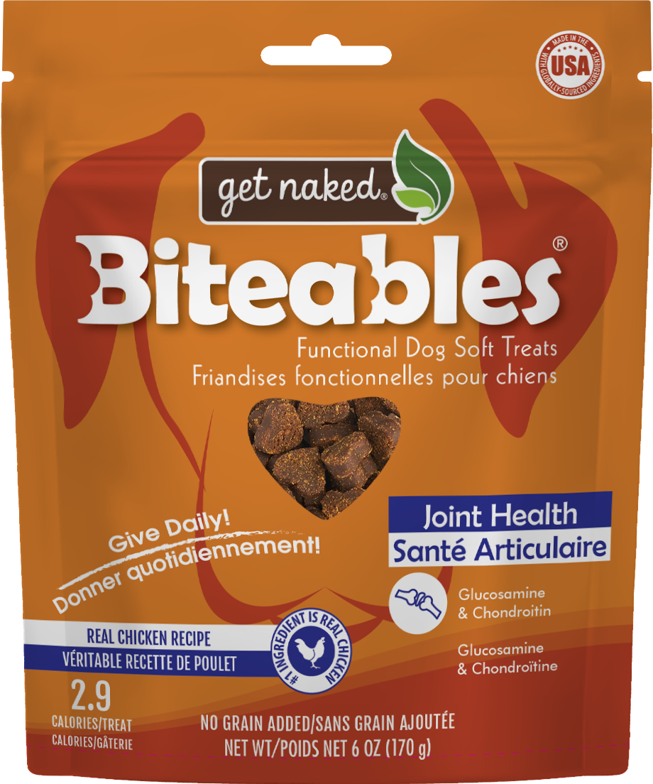 Get Naked® Biteables® Joint Health Functional Dog Soft Treats