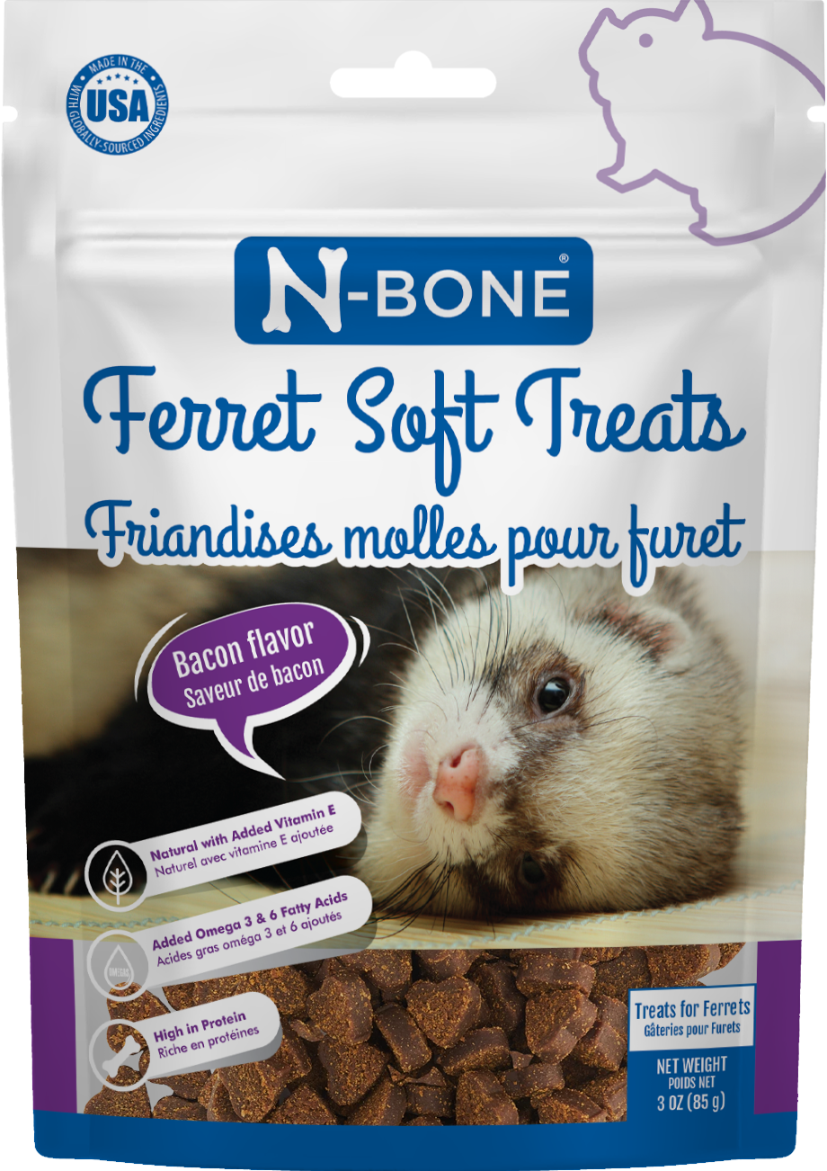 N-Bone® Ferret Soft Treats Bacon Flavor