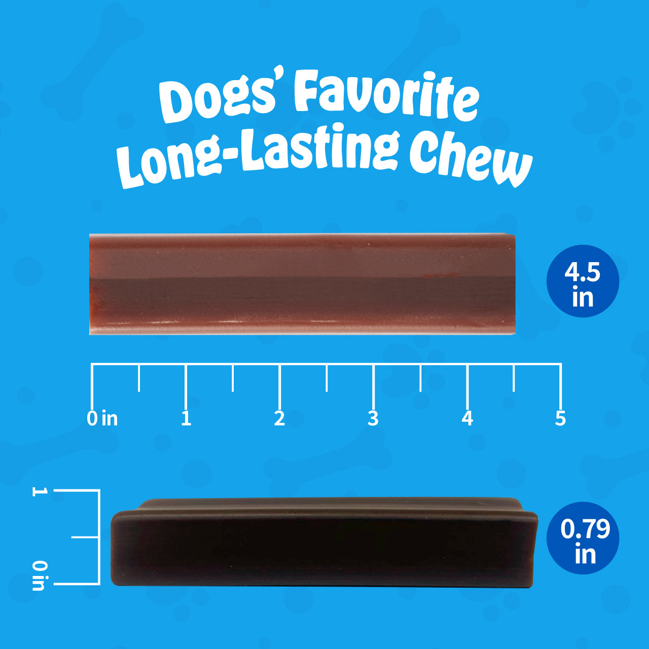 N-Bone® Mega-Bone Long-Lasting Chew Peanut Butter & Jelly Flavor 6 count