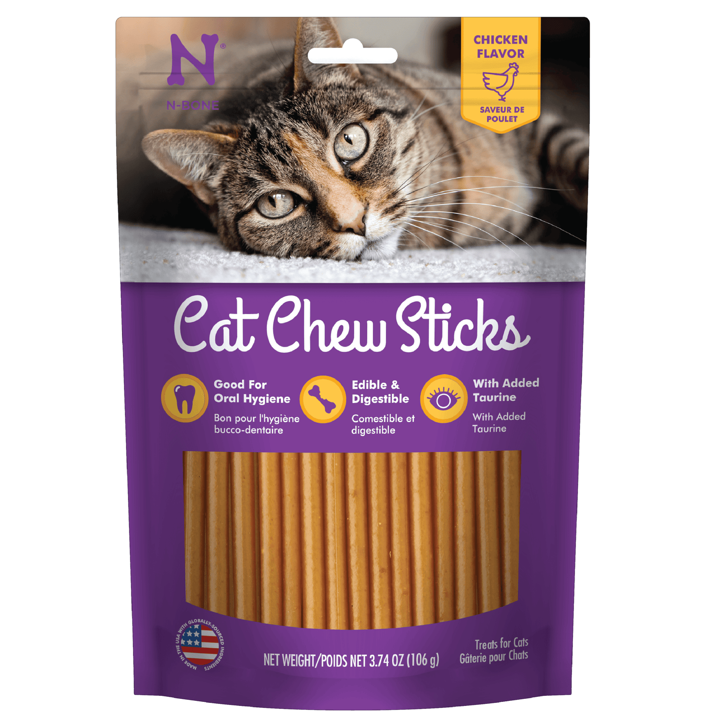 N-Bone® Cat Chew Sticks Chicken Flavor