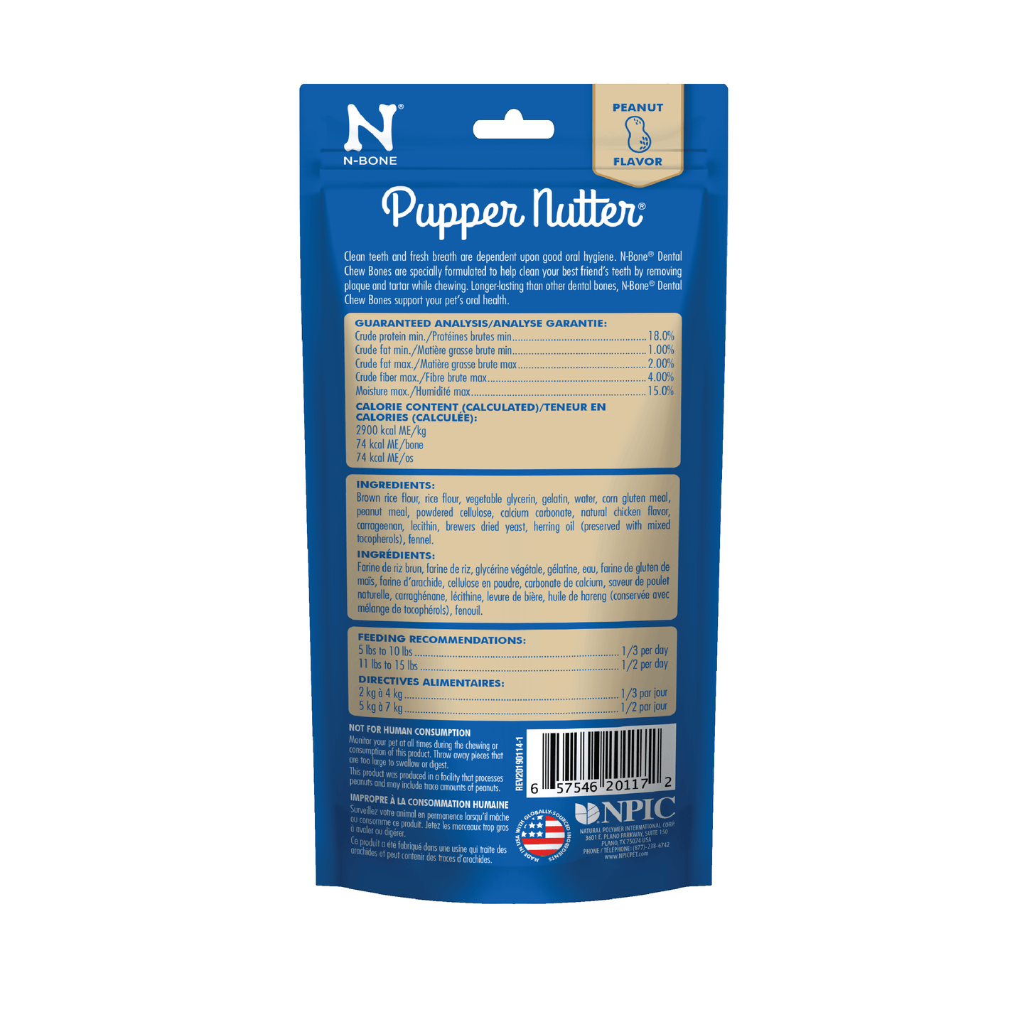 N-Bone® PupperNutter® Dental Bones