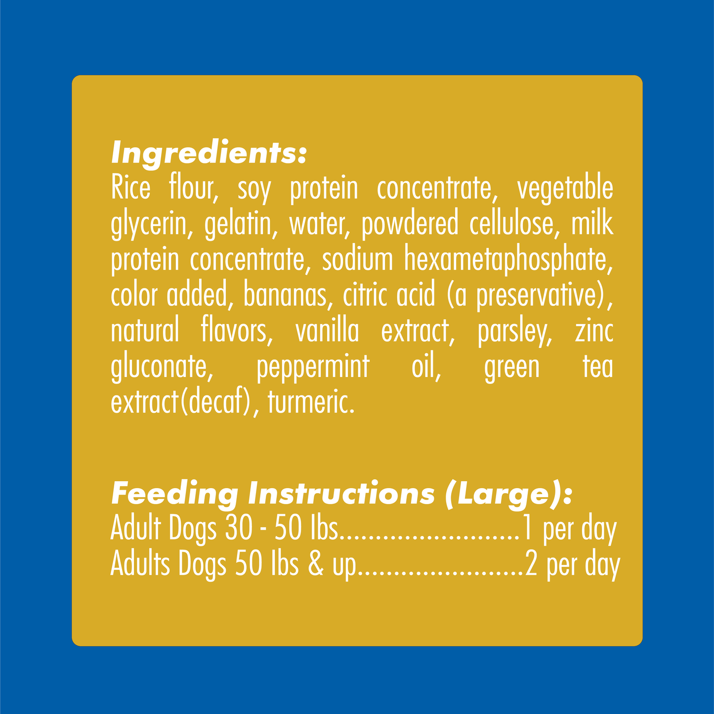 N-Bone® Twistix® Dental Treats Yogurt Banana Flavor