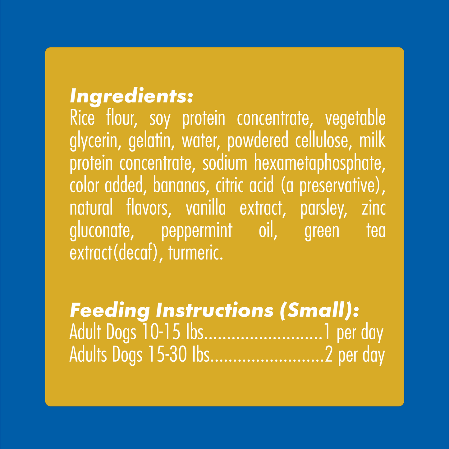 N-Bone® Twistix® Dental Treats Yogurt Banana Flavor