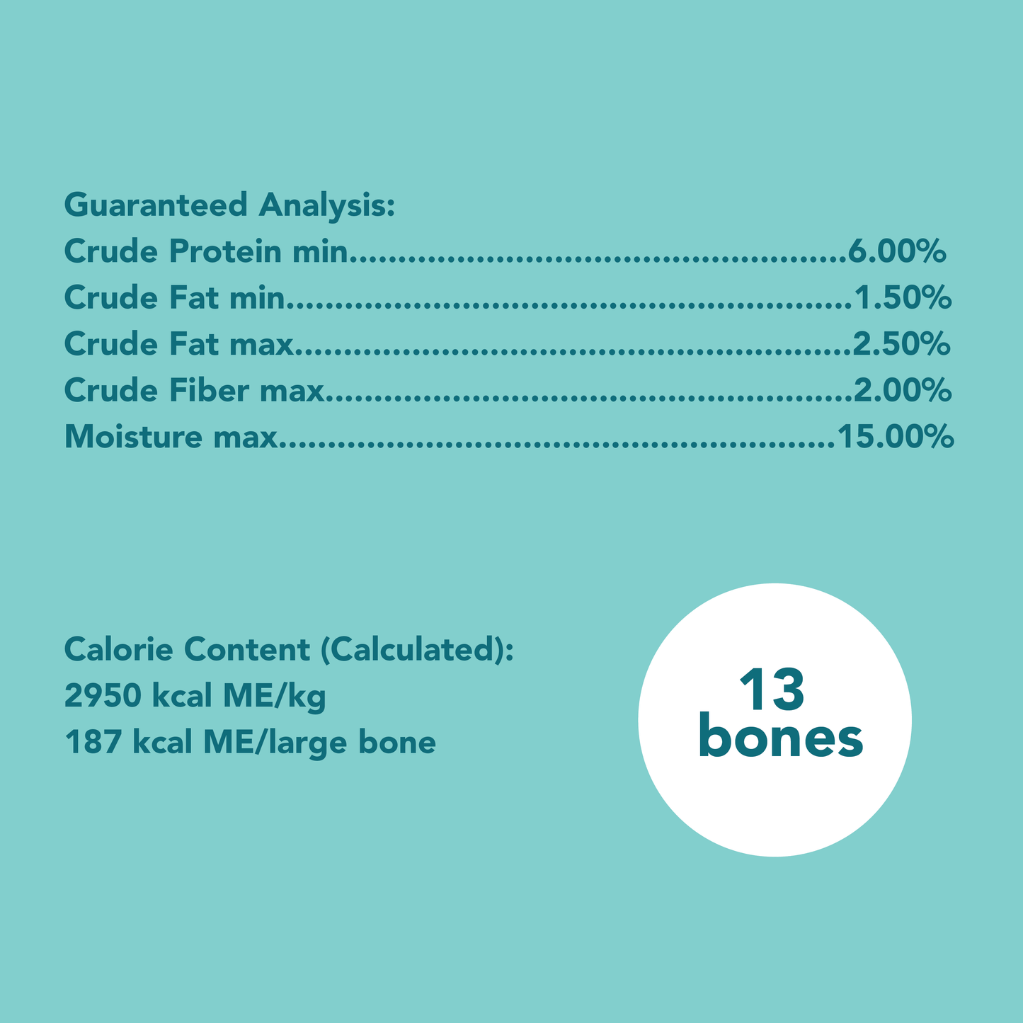 N-Bone® Bone-A-Mints® Large Natural Dental Bones