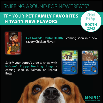 SEE WHAT WE HAVE PLANNED AT GLOBAL PET EXPO – BOOTH #2343