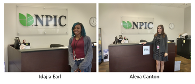 NPIC Welcomes Interns Alexa and Idajia to Dallas Head Office