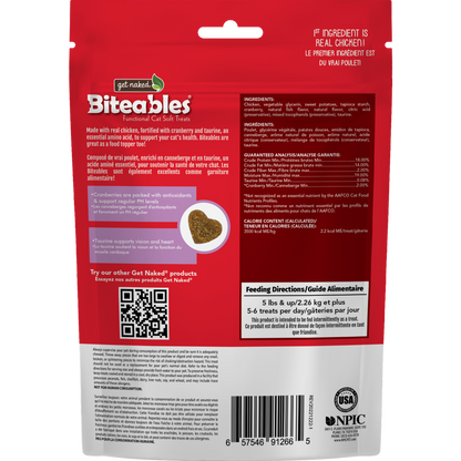 Get Naked® Biteables® Cat Health+ Functional Soft Treats