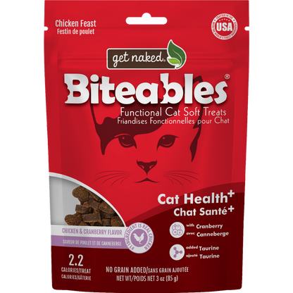 Get Naked® Biteables® Cat Health+ Functional Soft Treats