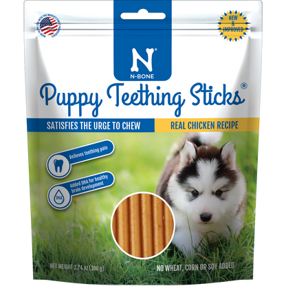 N-Bone® Puppy Teething Sticks Chicken Flavor