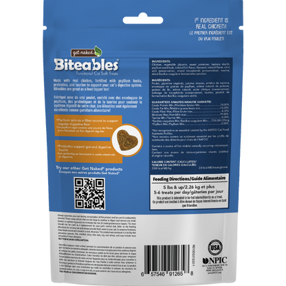 Get Naked® Biteables® Digestive Health+ Functional Cat Soft Treats