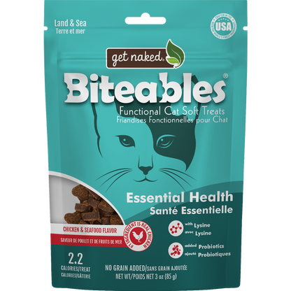 Get Naked® Biteables® Essential Health Functional Cat Soft Treats