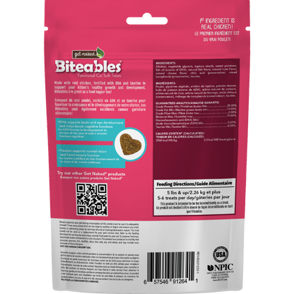 Get Naked® Biteables® Kitten Health+ Functional Soft Treats