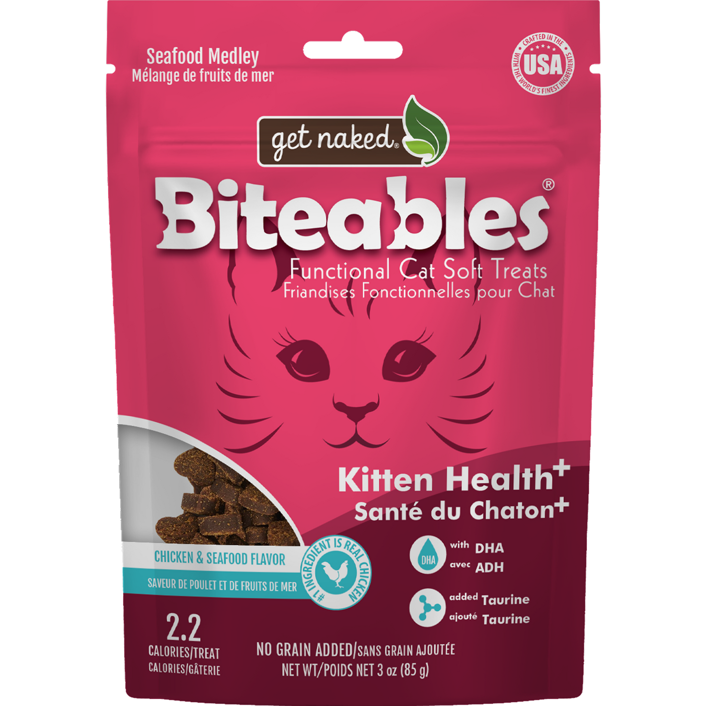 Get Naked® Biteables® Kitten Health+ Functional Soft Treats
