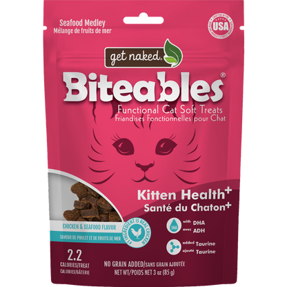 Get Naked® Biteables® Kitten Health+ Functional Soft Treats
