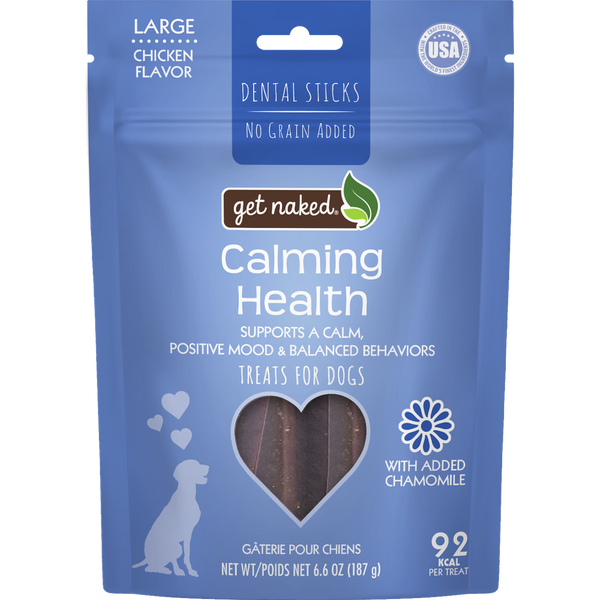 Get Naked® Calming Health Dental Dog Chew Sticks (1 Bag)