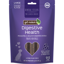 Get Naked® Digestive Health Dental Dog Chew Sticks