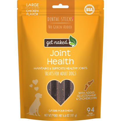 Get Naked® Joint Health Dog Dental Chew Sticks