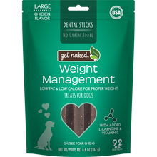 Get Naked® Weight Management Dog Dental Chew Sticks