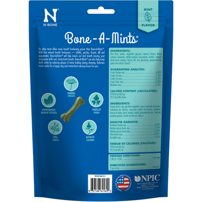 N-Bone® Bone-A-Mints® Mini Natural Dental Bones