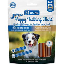 N-Bone® Jumbo Puppy Teething Sticks, 7-count, Peanut Butter Flavor