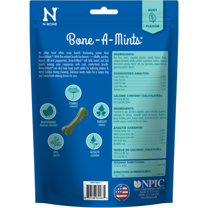 N-Bone® Bone-A-Mints® Small Natural Dental Bones