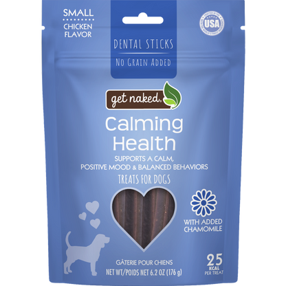 Get Naked® Calming Health Dental Dog Chew Sticks