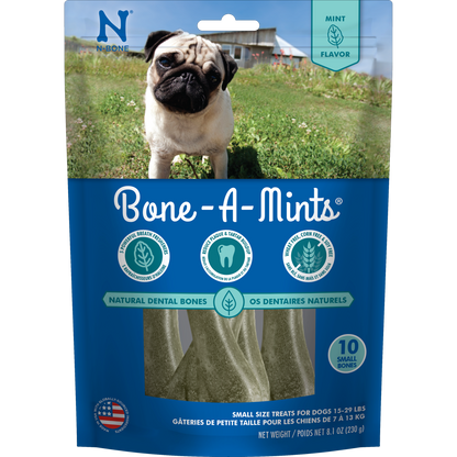 N-Bone® Bone-A-Mints® Small Natural Dental Bones