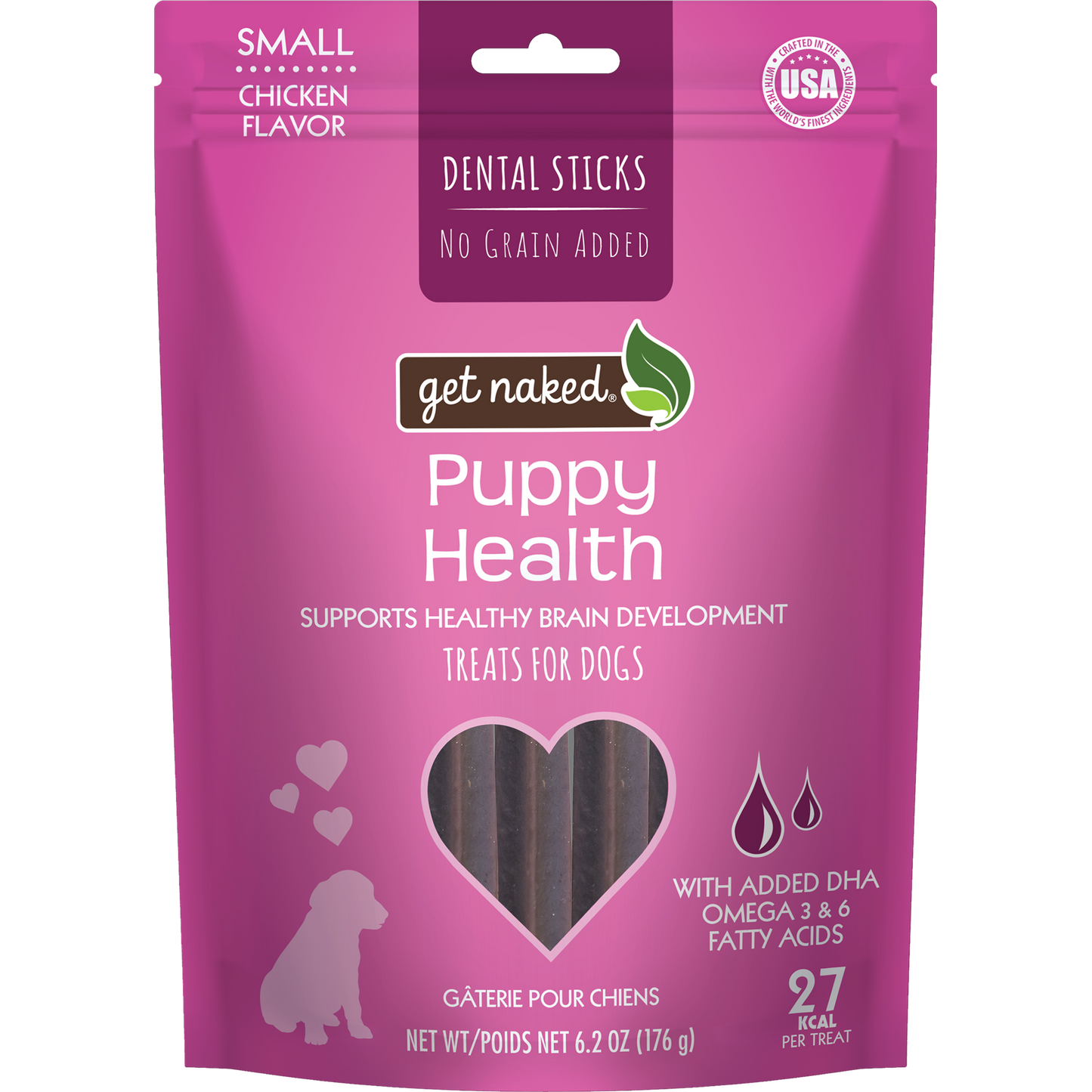Get Naked® Puppy Health Dental Chew Sticks
