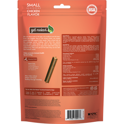 Get Naked® Super Antioxidant Dog Dental Chew Sticks