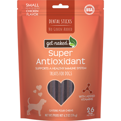 Get Naked® Super Antioxidant Dog Dental Chew Sticks