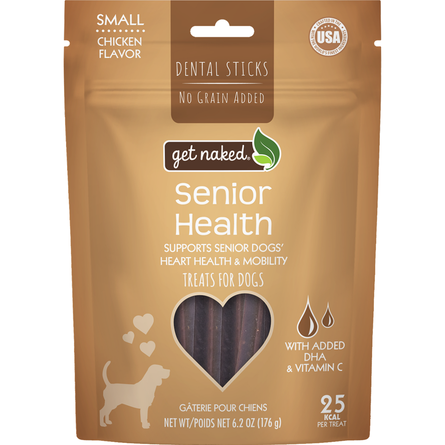 Get Naked® Senior Health Dental Dog Chew Sticks