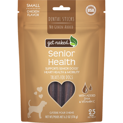 Get Naked® Senior Health Dental Dog Chew Sticks