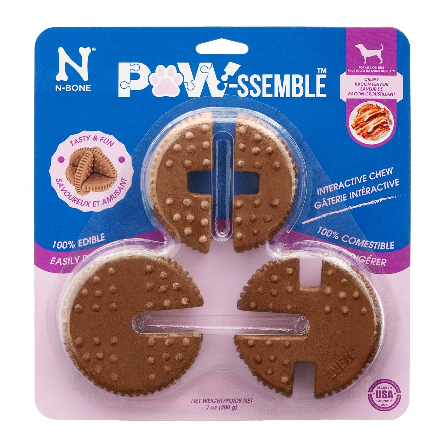 N-Bone® Paw-ssemble Interactive Chew Smoky Barbecue Flavor