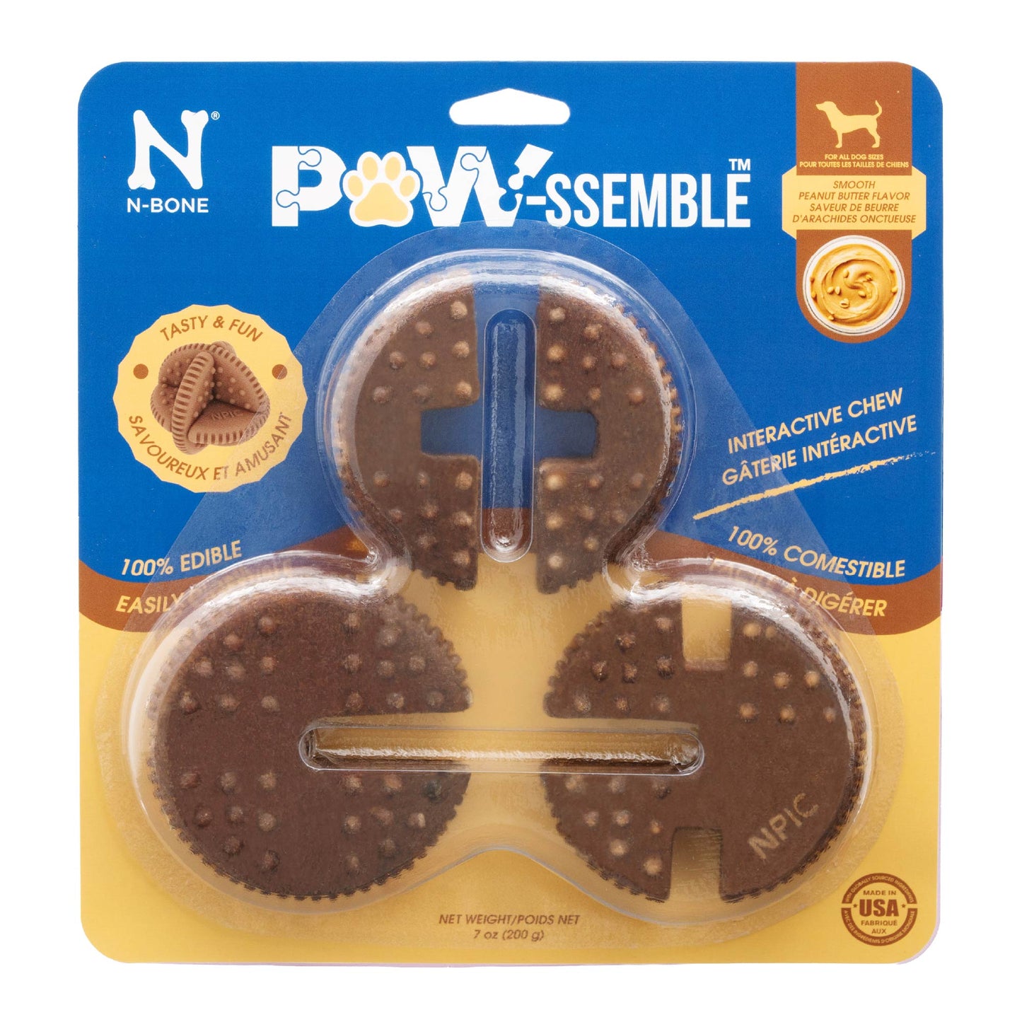N-Bone® Paw-ssemble Interactive Chew Smoky Barbecue Flavor