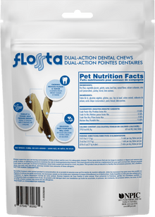 N-Bone Flossta Dual-Action Dental Chews Beef Liver Flavor