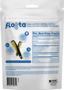 N-Bone Flossta Dual-Action Dental Chews Mint Flavor