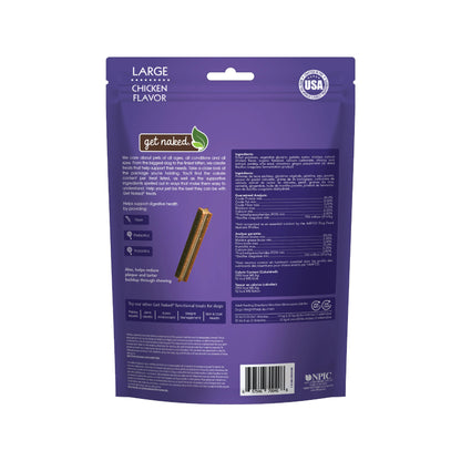 Get Naked® Digestive Health Dental Dog Chew Sticks