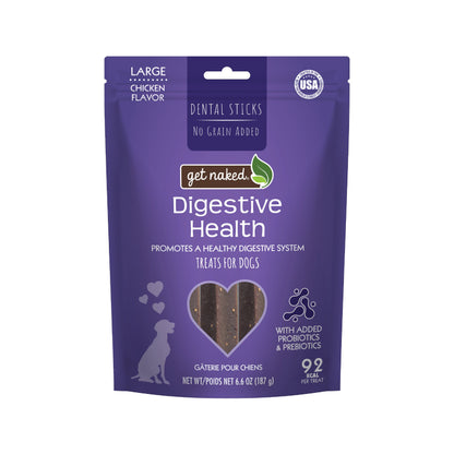 Get Naked® Digestive Health Dental Dog Chew Sticks