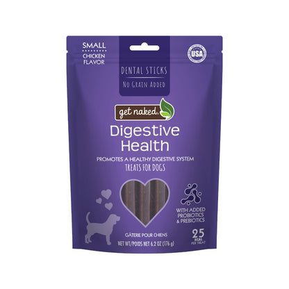 Get Naked® Digestive Health Dental Dog Chew Sticks
