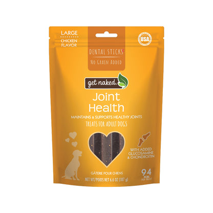 Get Naked® Joint Health Dog Dental Chew Sticks