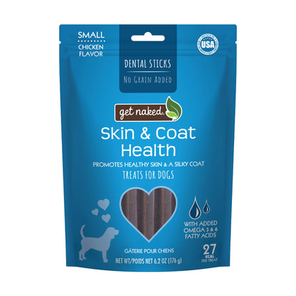 Get Naked® Skin & Coat Health Dog Dental Chew Sticks