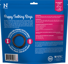 N-Bone® Puppy Teething Rings Grain-Free Blueberry & BBQ Flavor