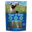 Package of Bone-A-Mints dog treats with a pug on the grass