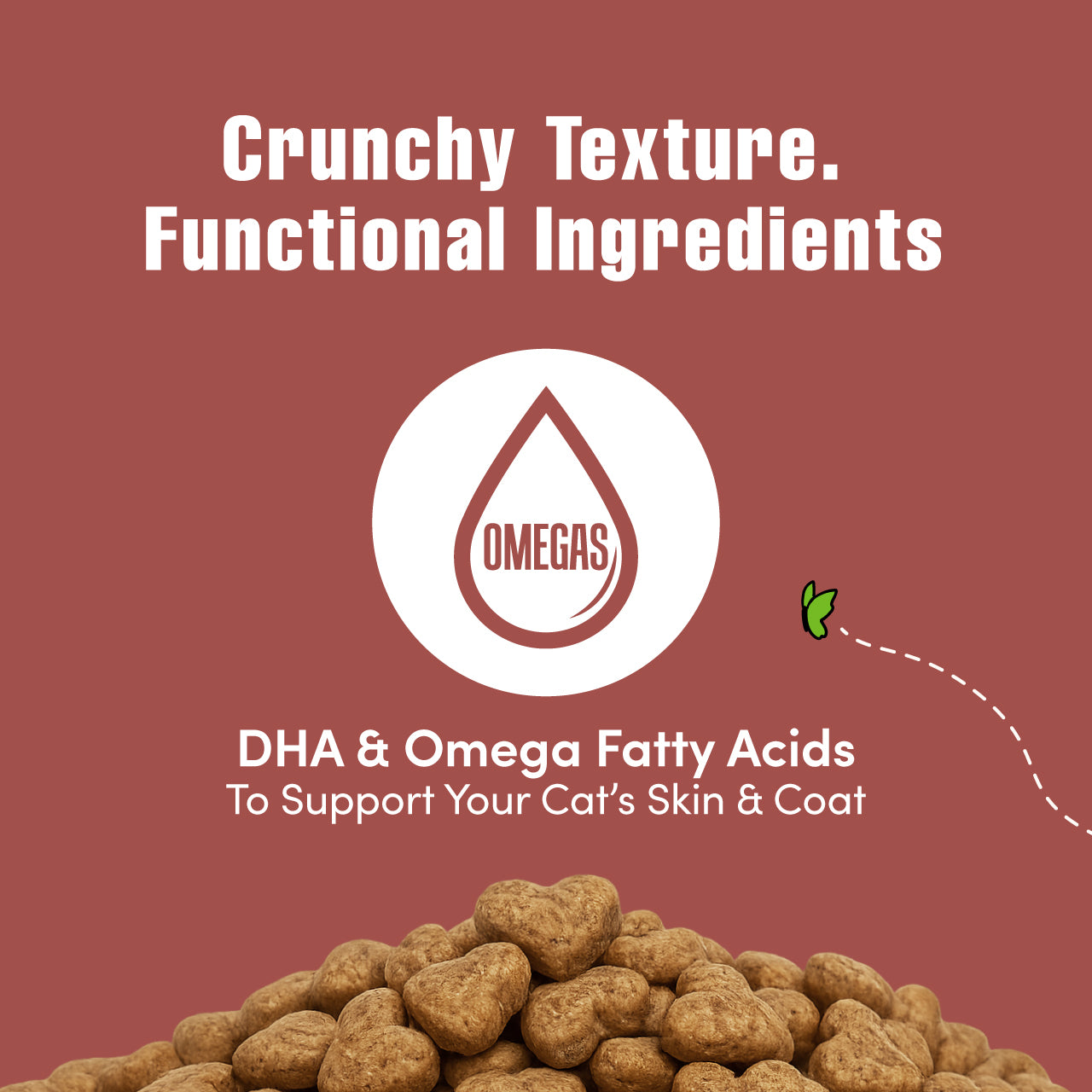 Get Naked® Cat Health with Cranberry Juice Crunchy Treats