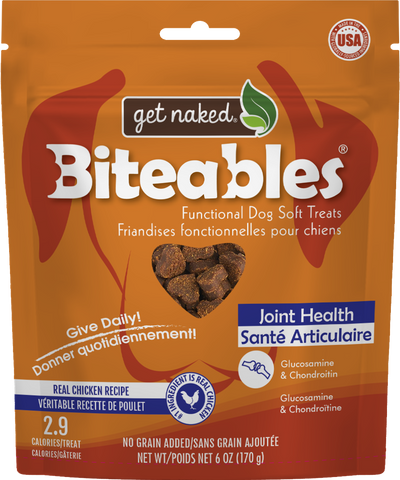 Get Naked® Biteables® Joint Health Functional Dog Soft Treats