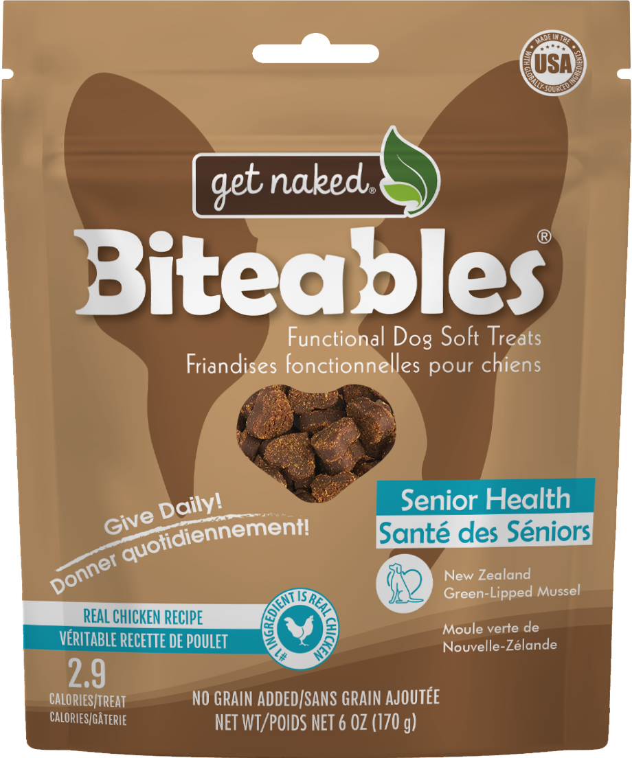 Get Naked® Biteables® Senior Health Functional Dog Soft Treats
